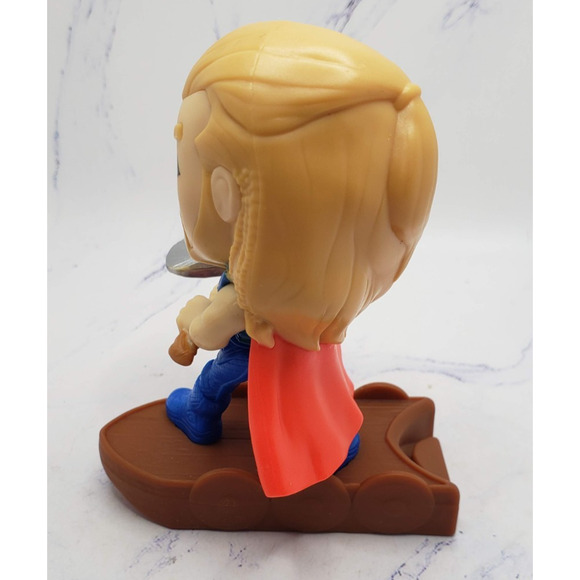 McDonald's 2022 THOR LOVE and THUNDER Marvel Happy Meal Toy Thor #1 - Picture 4 of 6